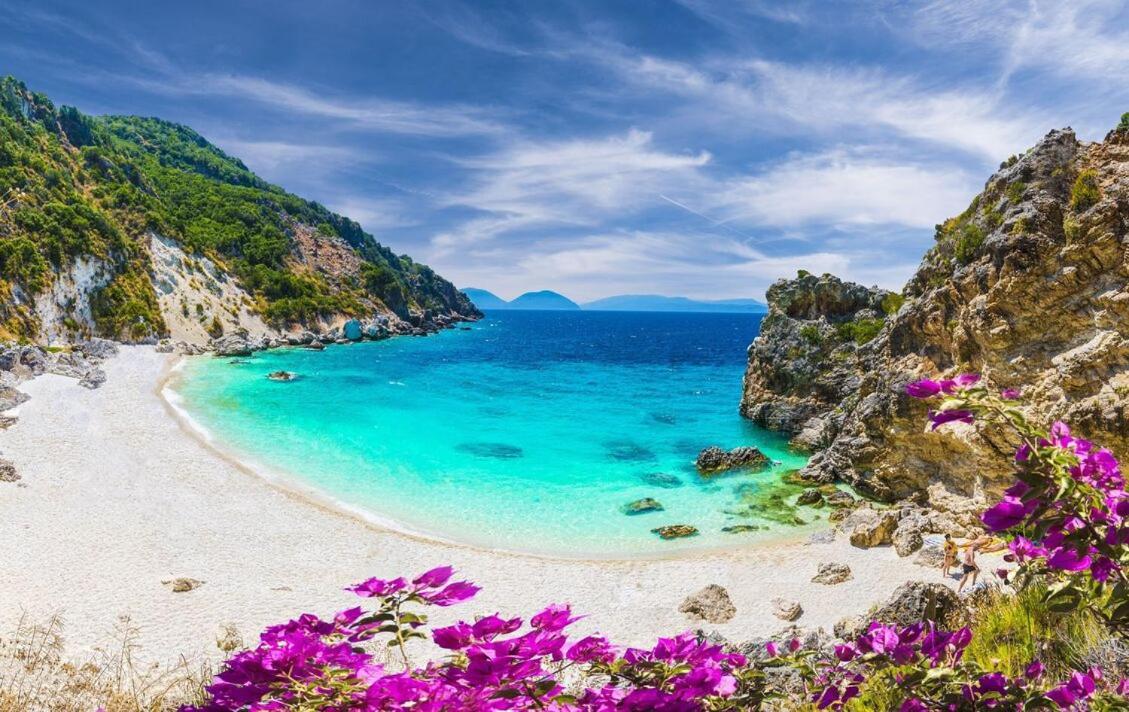Kathisma Bay Villas - Luxury Villas - Villa Helios Kalamíci Kültér fotó