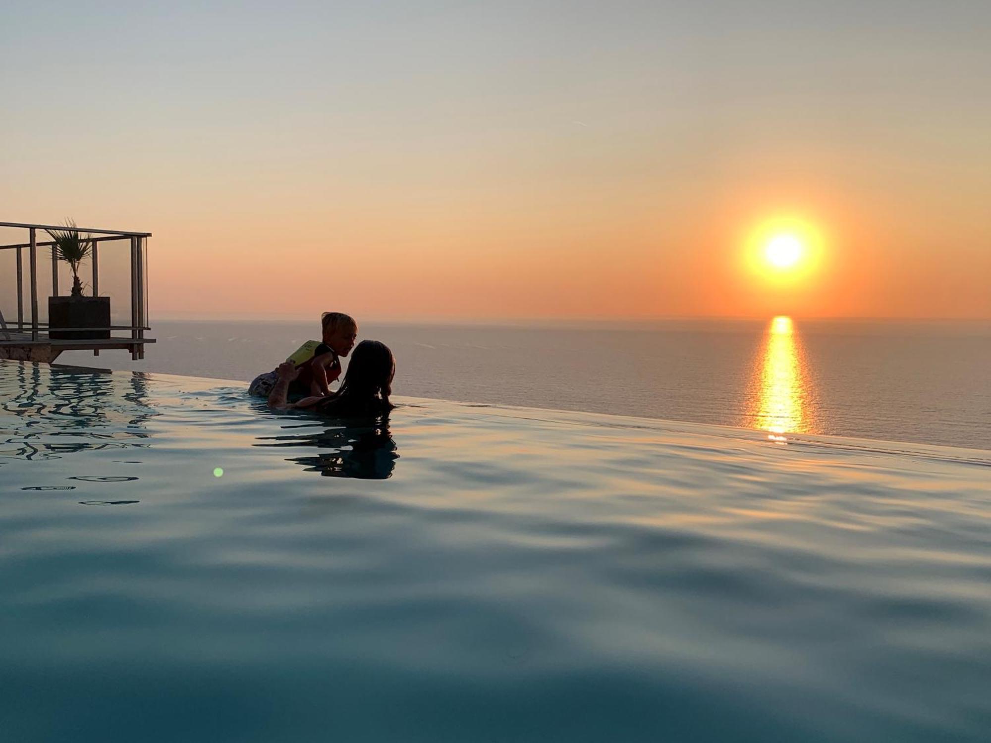 Kathisma Bay Villas - Luxury Villas - Villa Helios Kalamíci Kültér fotó