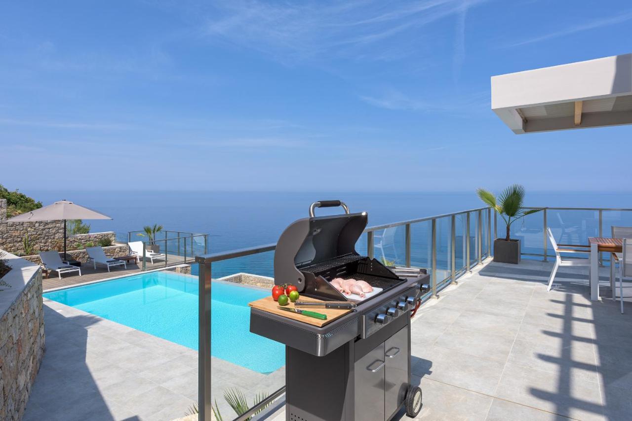Kathisma Bay Villas - Luxury Villas - Villa Helios Kalamíci Kültér fotó