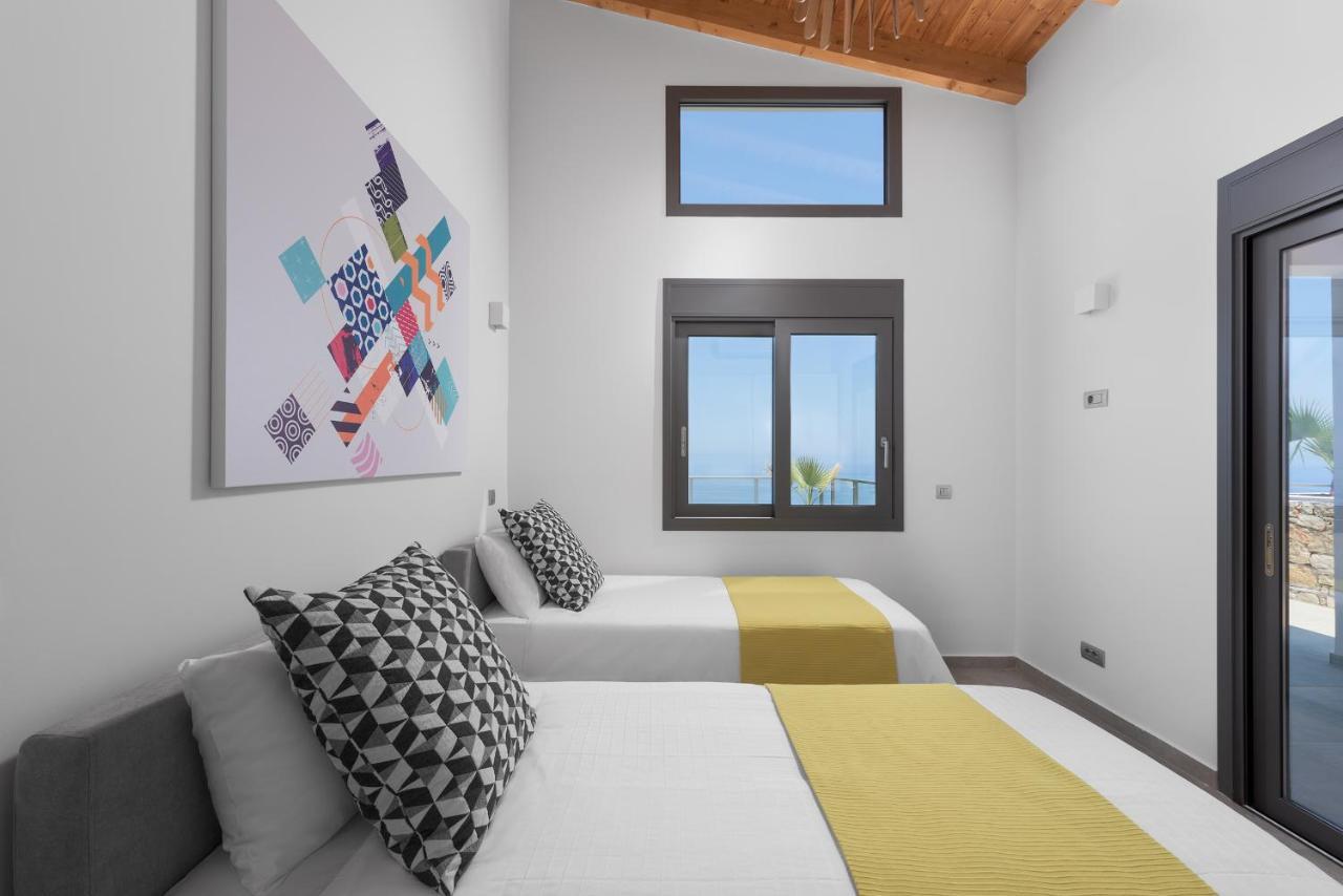Kathisma Bay Villas - Luxury Villas - Villa Helios Kalamíci Kültér fotó