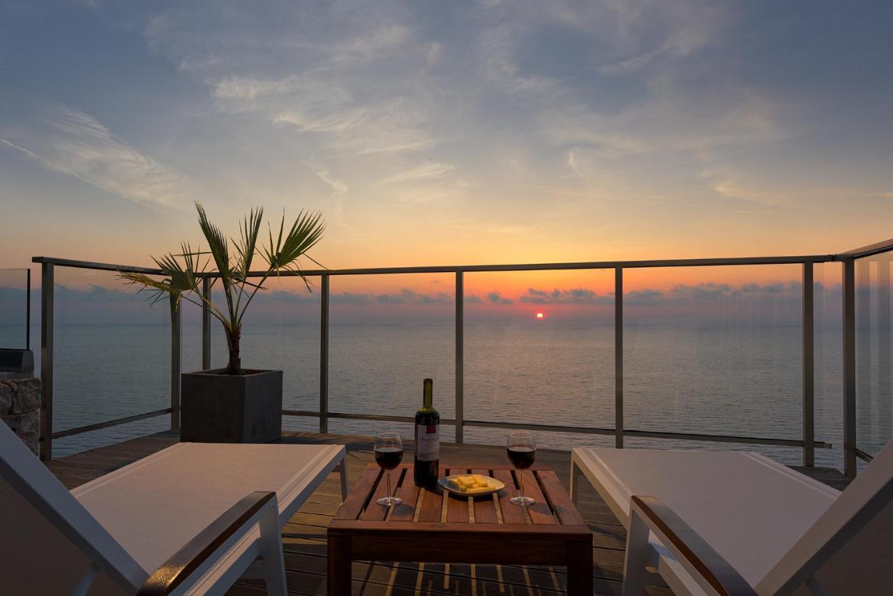 Kathisma Bay Villas - Luxury Villas - Villa Helios Kalamíci Kültér fotó
