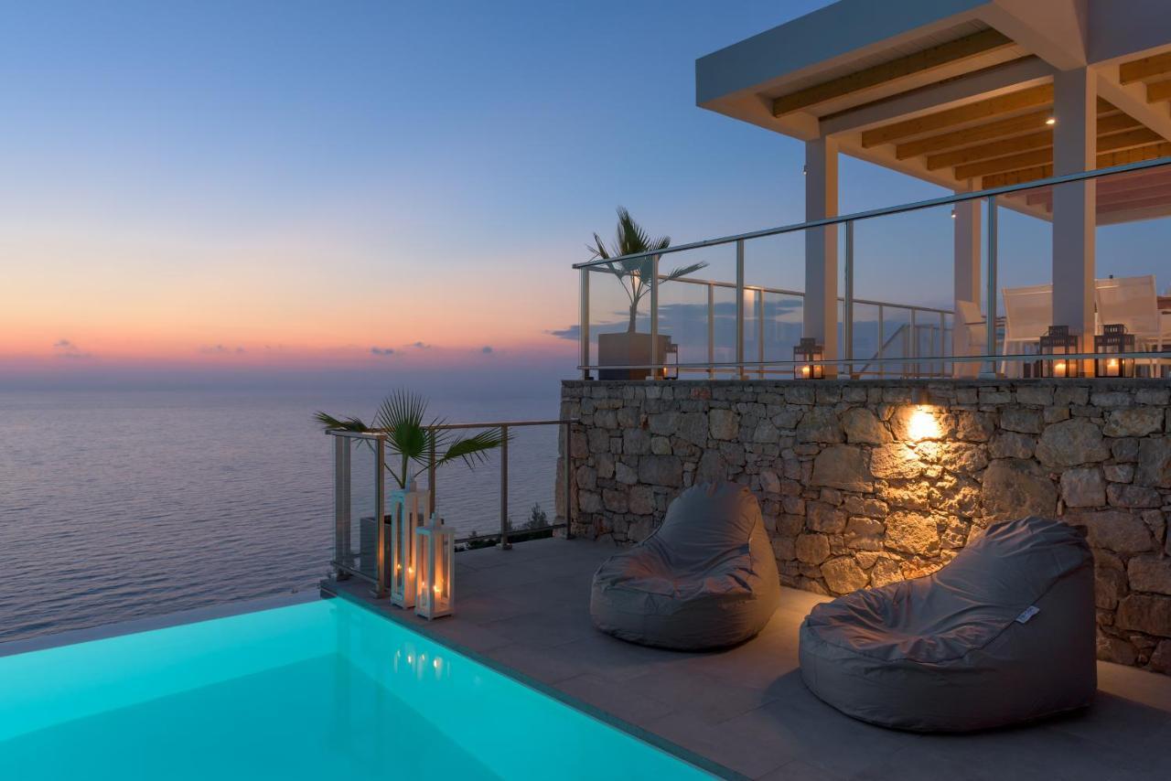 Kathisma Bay Villas - Luxury Villas - Villa Helios Kalamíci Kültér fotó
