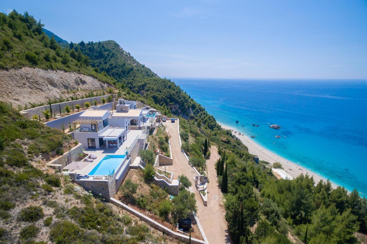 Kathisma Bay Villas - Luxury Villas - Villa Helios Kalamíci Kültér fotó